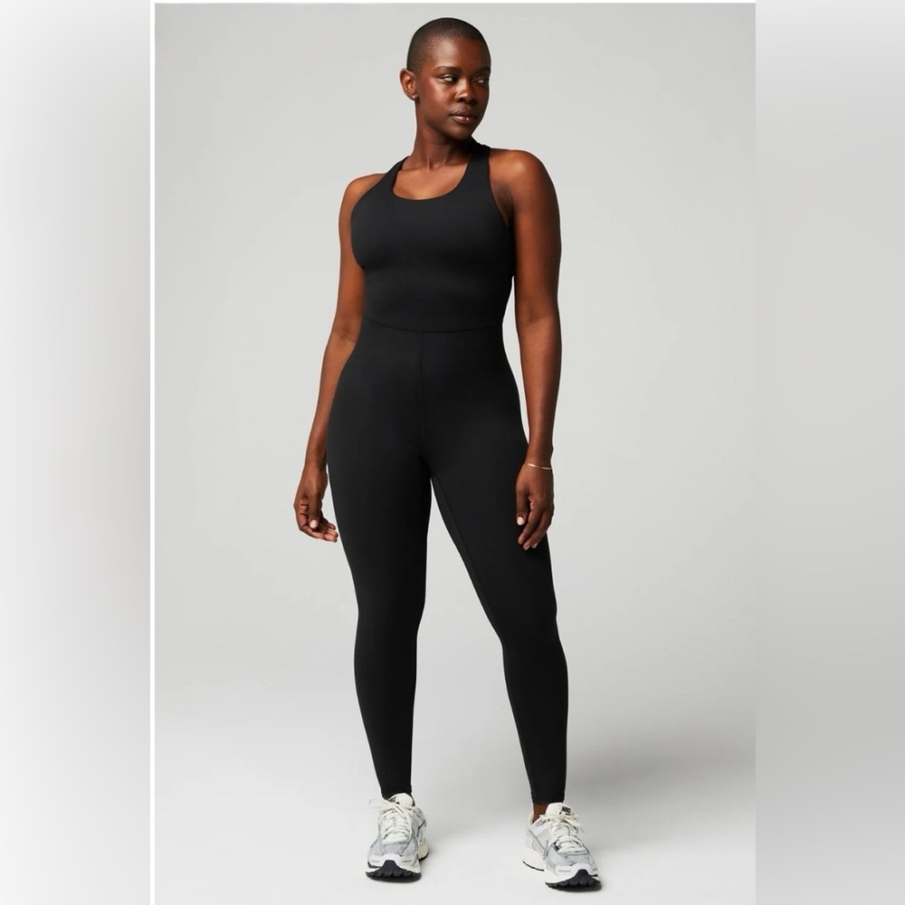Fabletics Define PowerHold Black Jumpsuit